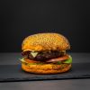 DT017VGN – Vegan Orange Poppy Seeded Burger Bun
