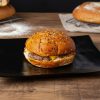 DT040A – Brioche B&W Sesame Seeded Burger Bun