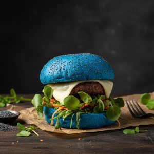 DT033VGN – Vegan Blue Seeded Slider Bun