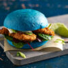 Vegan Blue Unseeded Burger Bun