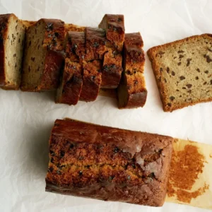 Vegan Banana Bread Loaf Cake