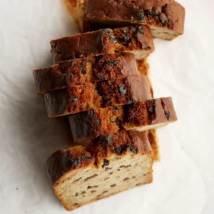 Vegan Banana Bread Loaf Cake
