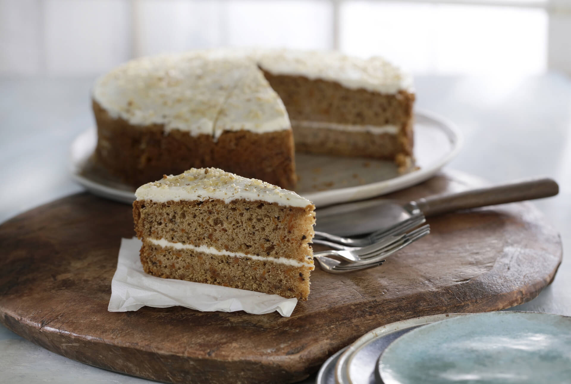 Carrot Cake – Cut Large